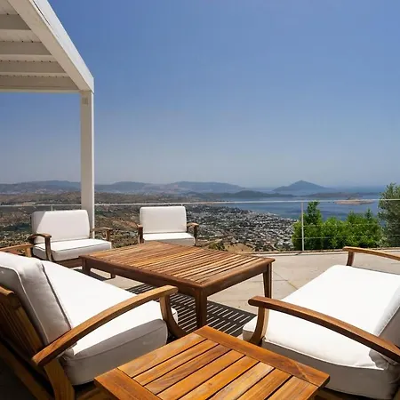 5Br Villa With Private Pool And Aegean Views Bodrum