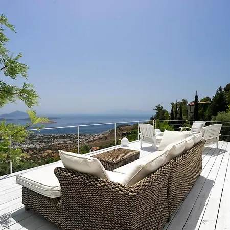 5Br Villa With Private Pool And Aegean Views