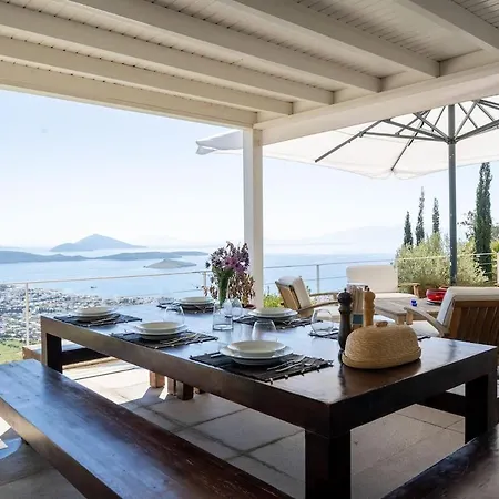 Villa 5Br Villa With Private Pool And Aegean Views *