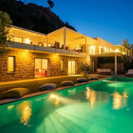 Villa 5Br Villa With Private Pool And Aegean Views *